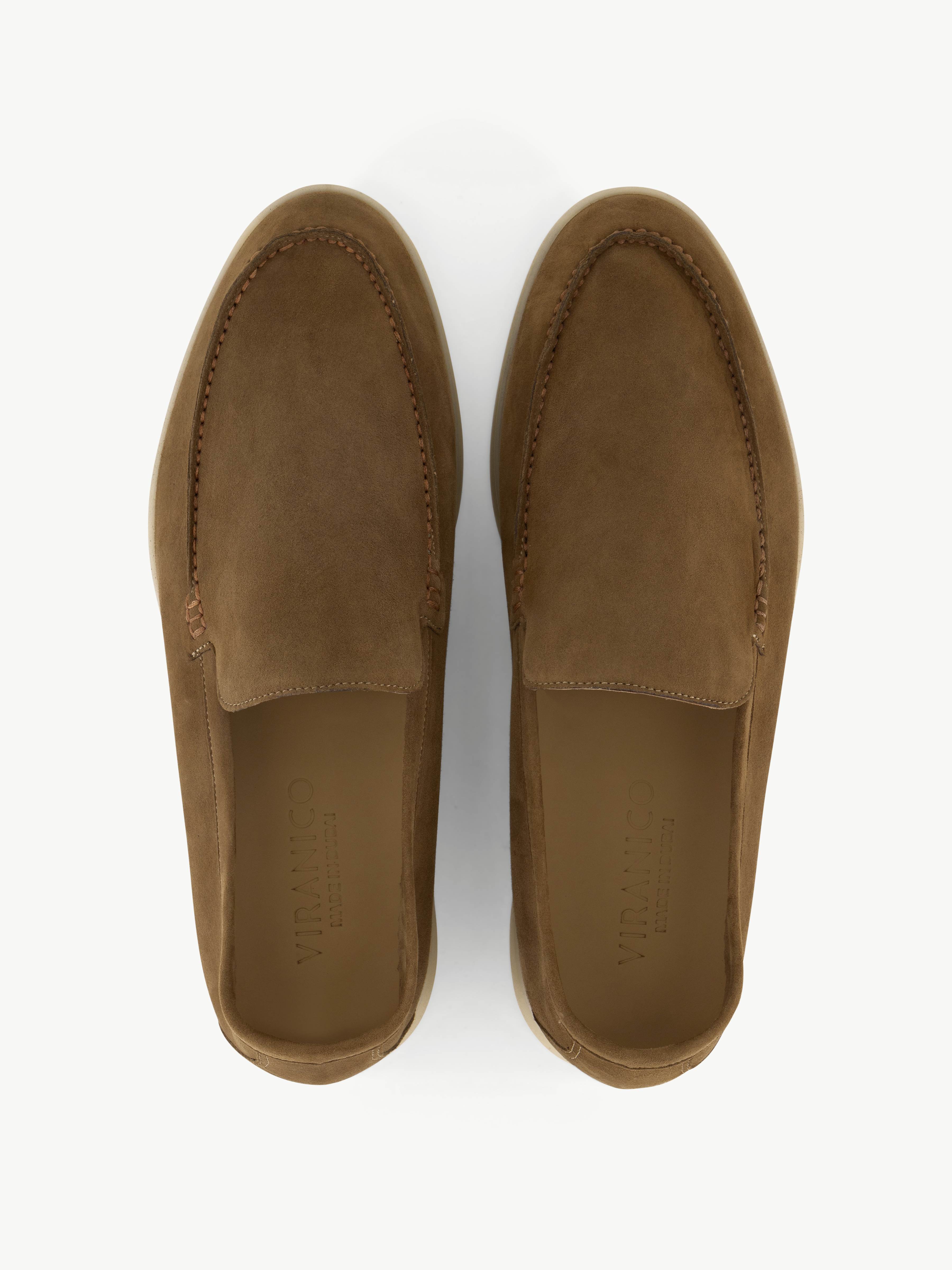 Classic Suede Loafer Chestnut