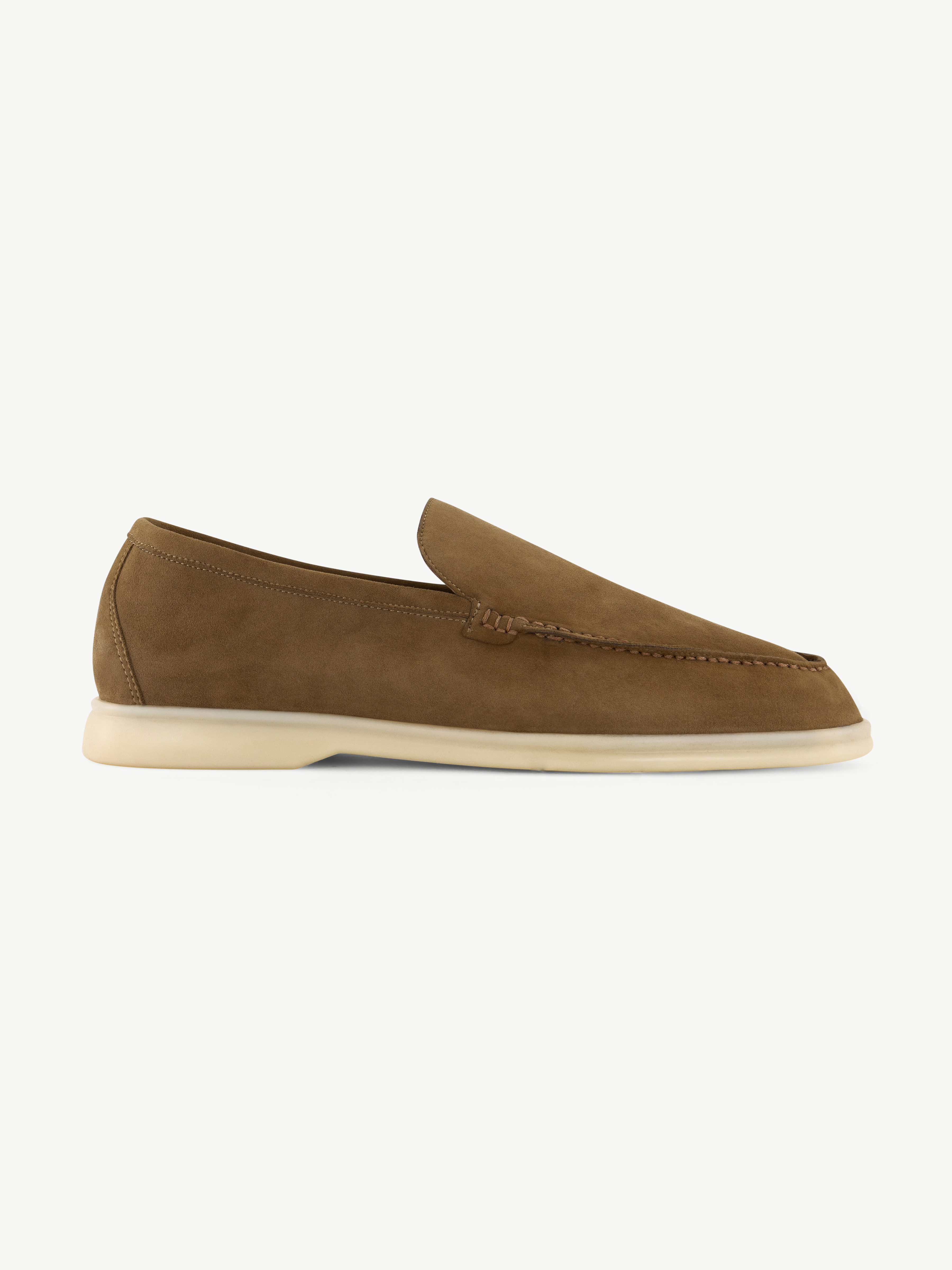 Classic Suede Loafer Chestnut