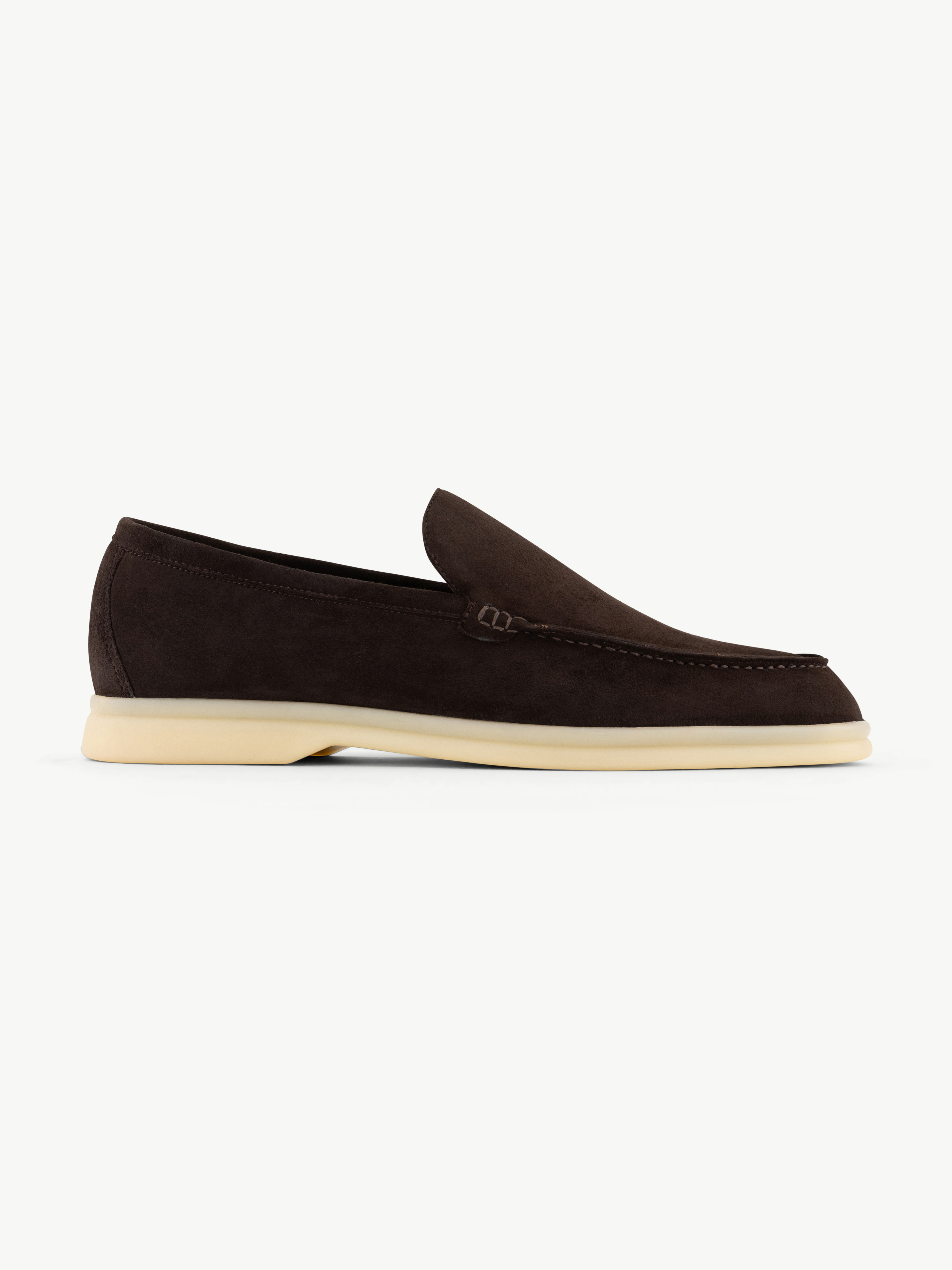 Classic Suede Loafers Espresso Brown