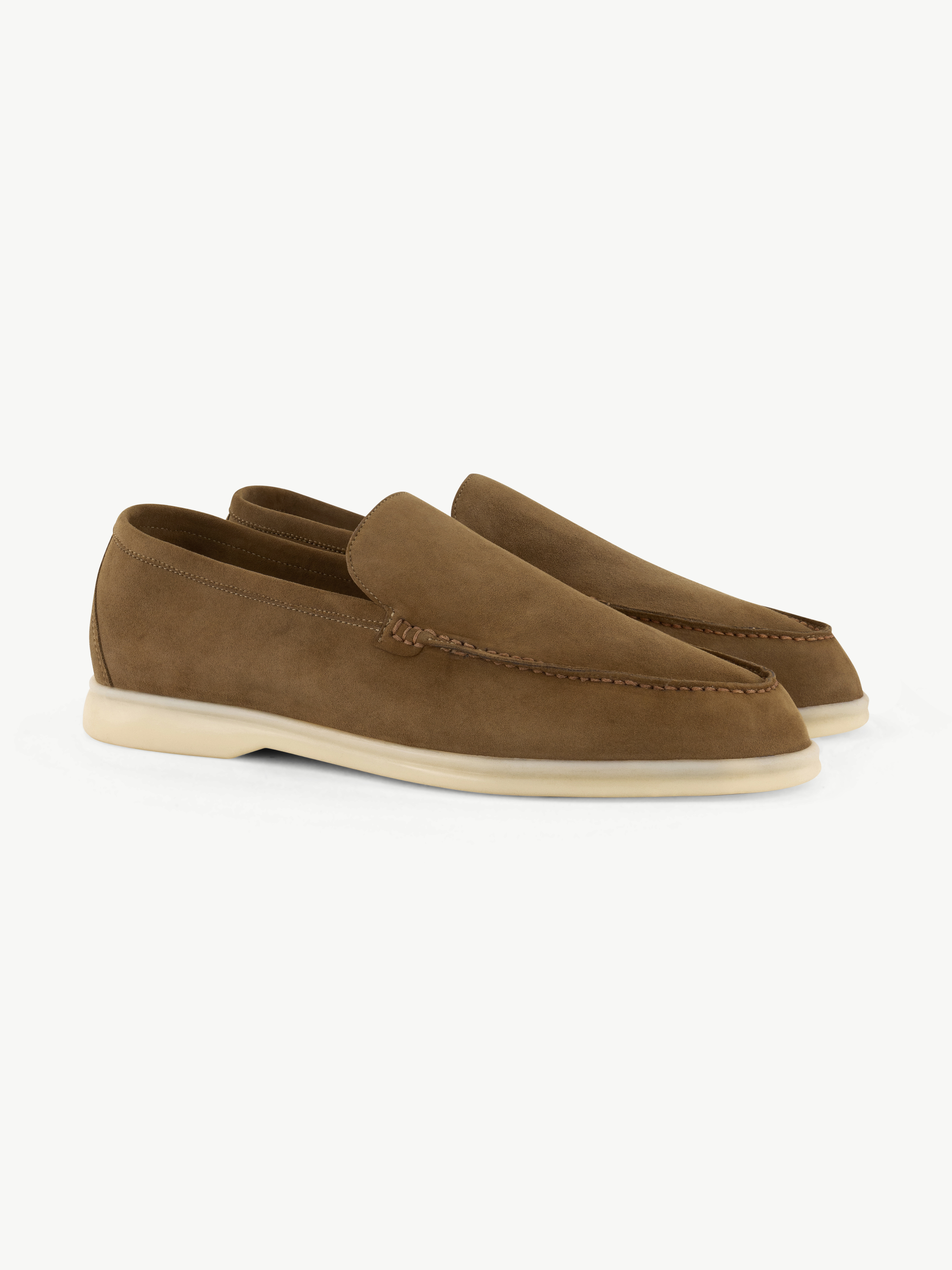 Classic Suede Loafer Chestnut