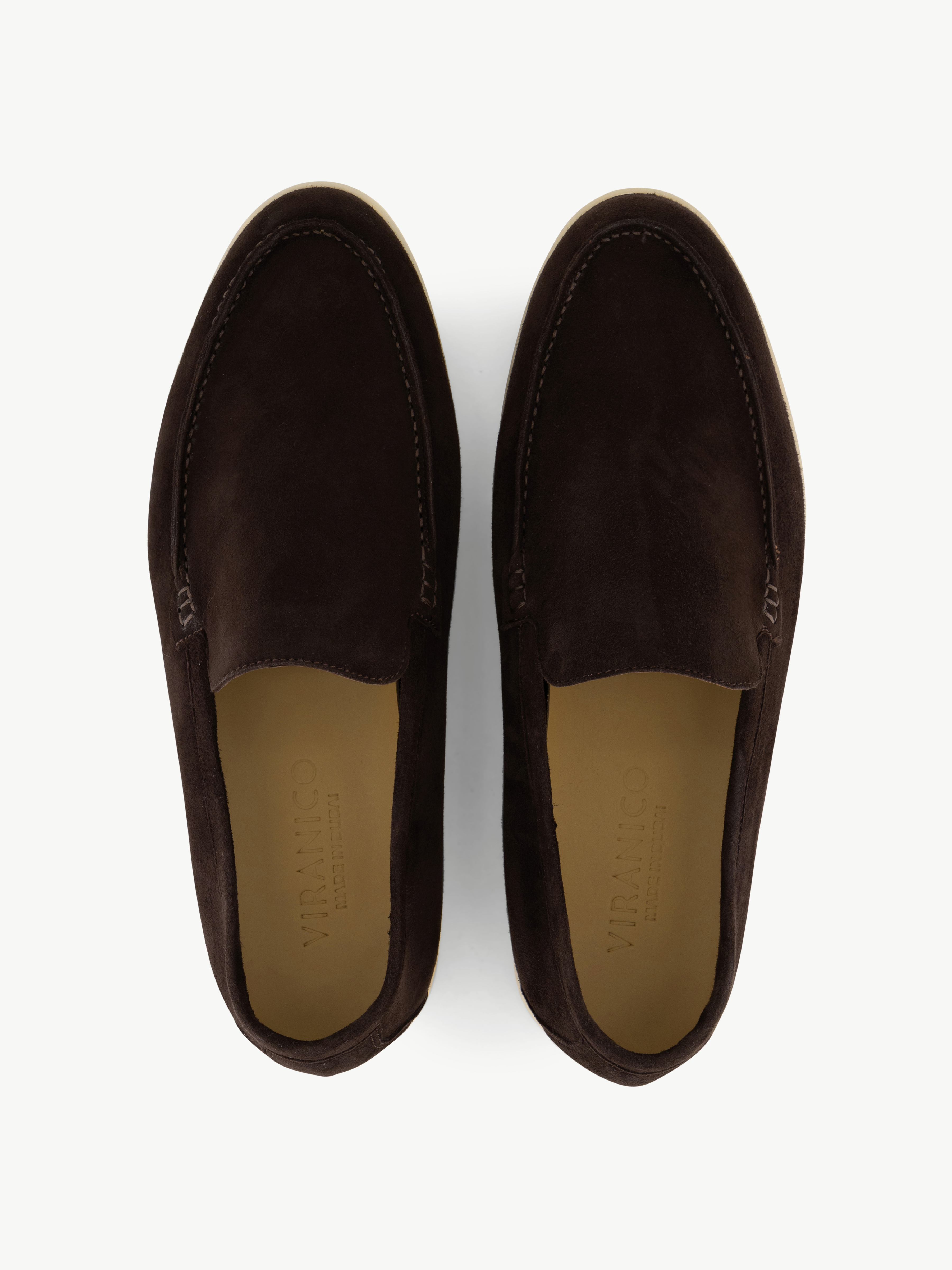 Classic Suede Loafers Espresso Brown