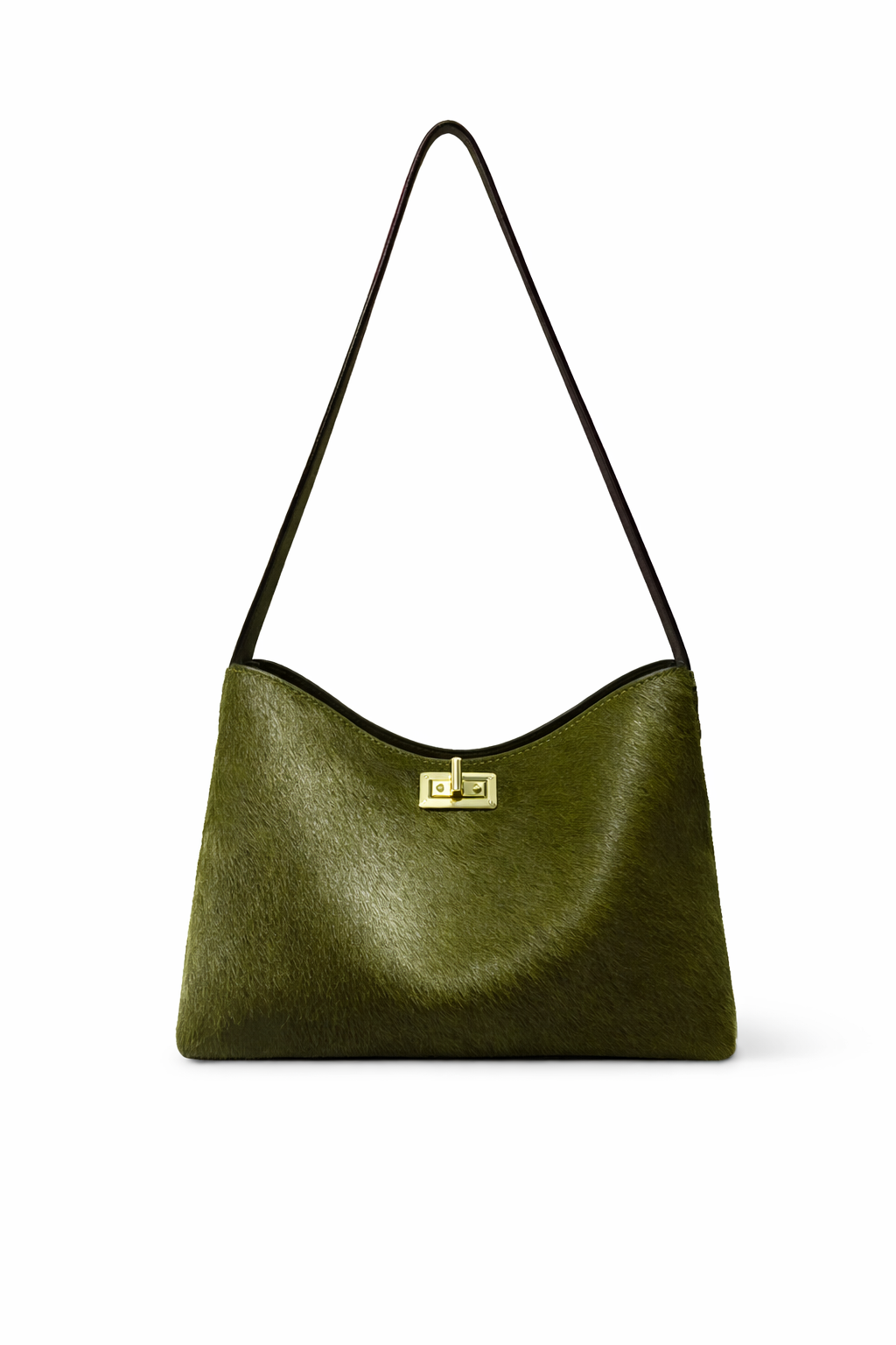 Gema Suede Shoulder Bag