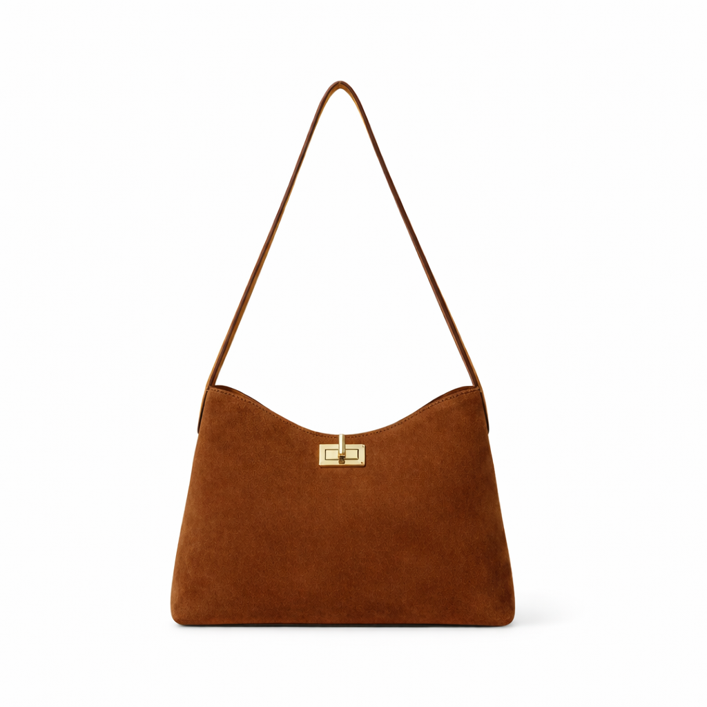 Gema Suede Shoulder Bag | Viranico