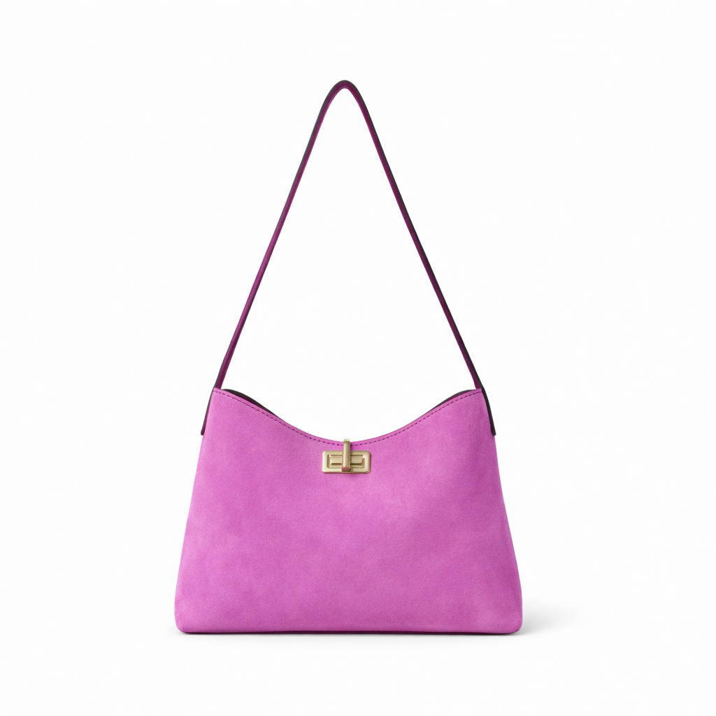 Gema Suede Shoulder Bag | Viranico